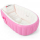 Дитяча Надувна ванна з насосом Intime Baby Bath Tub Рожевий