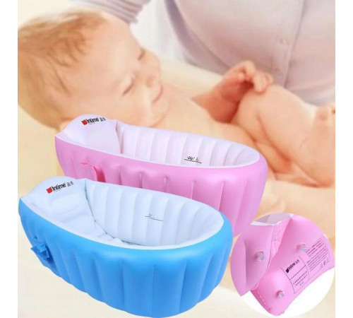 Дитяча Надувна ванна з насосом Intime Baby Bath Tub