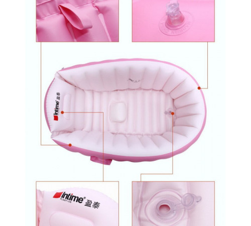 Дитяча Надувна ванна з насосом Intime Baby Bath Tub