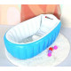 Дитяча Надувна ванна з насосом Intime Baby Bath Tub Блакитний