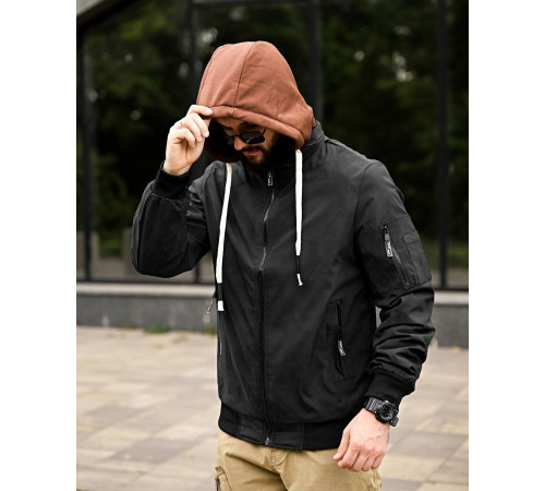 Демісезонна куртка Generous black ПП7846 за 1979 грн