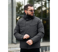 Чоловіча куртка Okmel grey ПП7941
