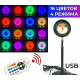 Лампа LED для селфи еффект солнца, лампа заката RGB + пульт F-20 SUNSET LAMP (60) за 315 грн