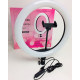 Кольцевая LED лампа S31 (1 крепл.тел) (управл. на проводе) USB (33см) (30) за 528 грн