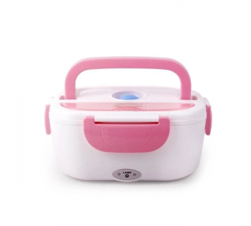Ланчбокс з підігрівом їжі 220V, Electric lunch box, ланч-бокс Рожевий за 404 грн