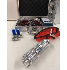 Указка LASER BLUE B-017/ ART-3685/ 9361 2*16340, 5 насадок (20 шт/ящ)
