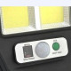 Уличный фонарь на столб с пультом на солнечных батареях Solar Light НА 6 ЛАМП