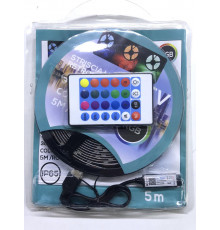 Светодиодные ленты с блютузом RGB, USB 5м, 5,5V, 5050 + микрофон, музыкальный (100 шт/ящ)