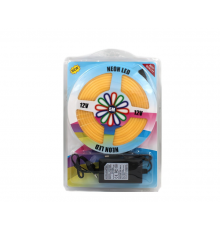 Лента Силиконова LED NEON Желтая 5M Yellow 12V-220V ART 0729 (40)