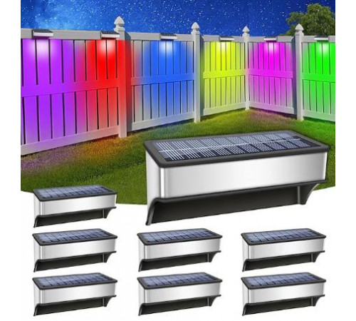 Светильник садовый rgb, уличный настенный светильник / водонепроницаемый MULTI
