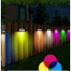 Светильник садовый rgb, уличный настенный светильник / водонепроницаемый MULTI
