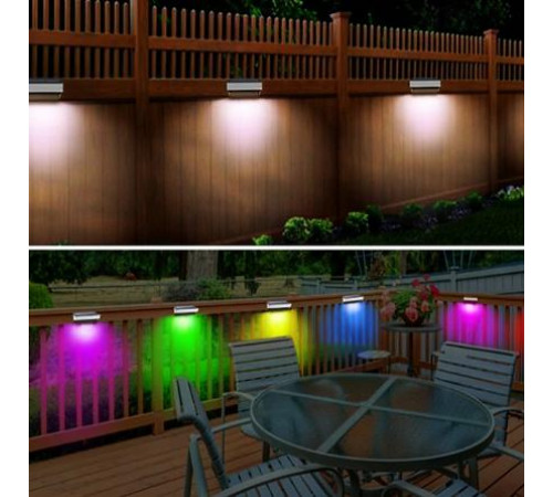 Светильник садовый rgb, уличный настенный светильник / водонепроницаемый MULTI