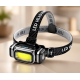 Ліхтар налобний BL HX T80S 2 Колір Білий Червоний SENSOR / Ліхтар налобний з магнітом і датчиком руху / LED ліхтар на Type-C