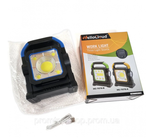 Фонарик кемпинговый аварийный Police HC-7078A+5W+5COB-1