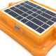 Портативная солнечная батарея универсальная для заряда Power bank Solar LED light D8 12000 mAH