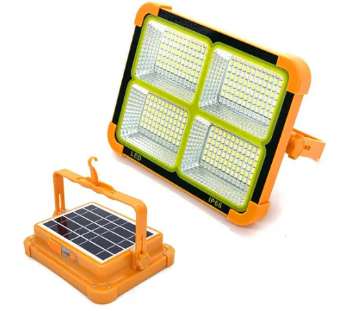 Портативная солнечная батарея универсальная для заряда Power bank Solar LED light D8 12000 mAH