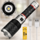 Ручний LED фонарик Bailong BL CB G685 акумуляторний USB / Потужний ручний ліхтар COBA CB-G685 з зумом і Type-C зарядкою за 800 грн