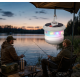Кемпинговый фонарь с солнечной батареей RGB WITH 10M LED STRIP BL YX669 / Подвесная лампа для кемпинга / Светильник солнечной панелью