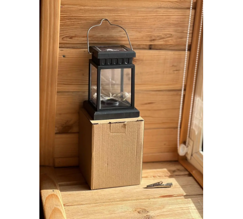 Уличный садовый подвесной фонарь на солнечной батарее, водонепроницаемый The lamp