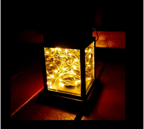 Уличный садовый подвесной фонарь на солнечной батарее, водонепроницаемый The lamp