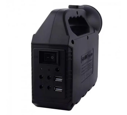Многофункциональный LED фонарь Cclamp GD-101 с солнечной панелью, 3 лампочки, повербанк
