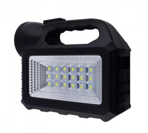Многофункциональный LED фонарь Cclamp GD-101 с солнечной панелью, 3 лампочки, повербанк