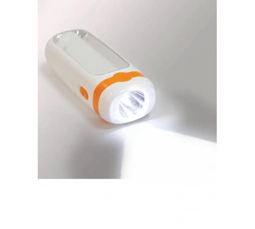 Стильний ліхтар-лампа 2в1 акумуляторний 1200mAh, з бічним світлом, FA-7677 / Потужний переносний ліхтарик за 203 грн