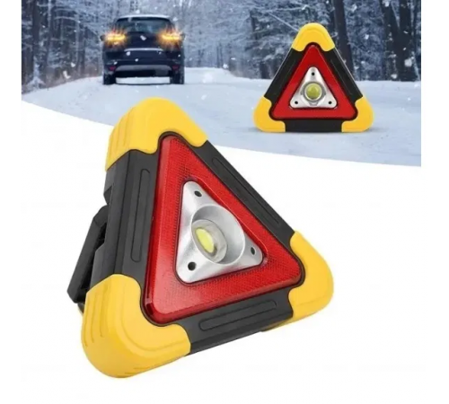 Аккумуляторный автомобильный аварийный знак LED 30W LL-303