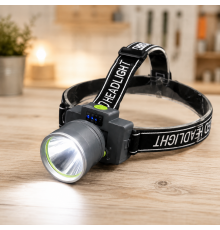 Ліхтарик налобний M 3 pro / Ліхтар акумуляторний UKC / LED світильник налобний на USB Type-C