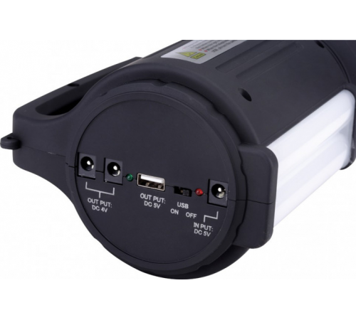 Потужний ліхтар Wimpex WX-2886 на акумуляторі 5W+22 LED 5500mAh 3 режими + power bank за 712 грн