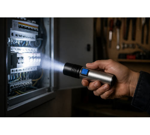 Фонарик ручной BL K31 USB CHARGE / Фонарь на аккумуляторе / Фонарь светодиодный