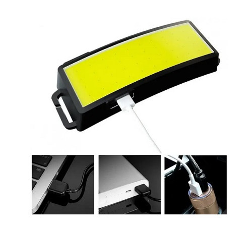 Светодиодный налобный фонарик  BL TM-G14 COB + USB CHARGE
