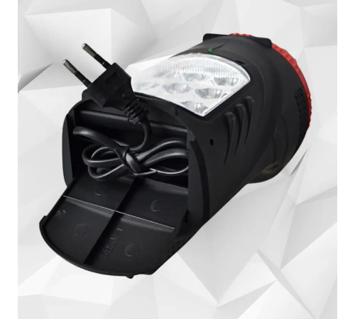 Ліхтар-прожектор акумуляторний Wimpex WX-2827 ручний світлодіодний 5W + 9 LED за 640 грн