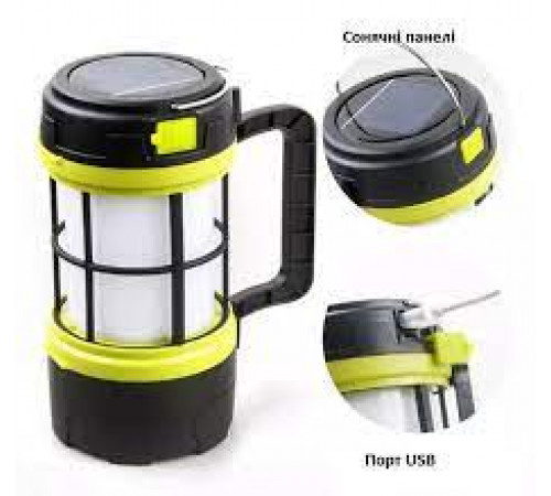 Фонарь лампа подвесной кемпинг Camping Lantern F-910-B аккумуляторный