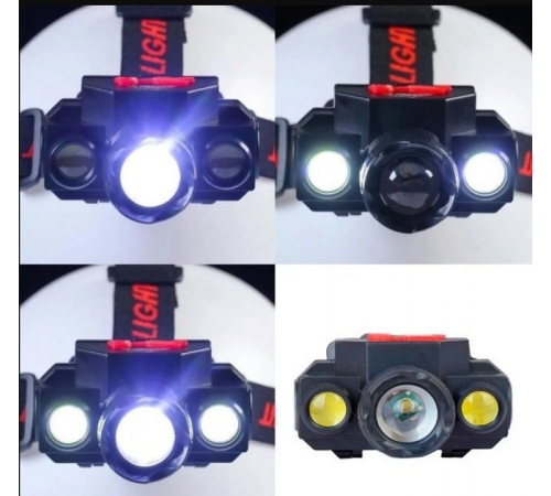 Налобный фонарь BL 1805 COB XPE 18650 USB Charge Аккумуляторный