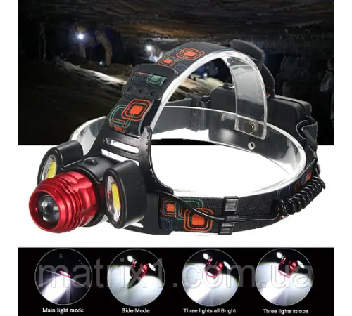 Светодиодный налобный фонарь X-Balog BL-C862 XML T6
