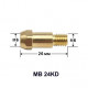 Держатель контактного наконечника MB 24KD M6x26. AT-1123