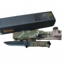 Тактический нож Gerber StrongArm Fixed Blade Камуфляж | Нож для выживания. a3220M