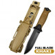 Тактический нож Gerber StrongArm Fixed Blade КОЙОТ | Нож для выживания. a3192K