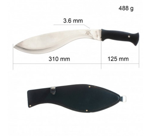 Мачете нож Cold Steel Kukri Machete | Мачете кукри с белым лезвием за 600 грн