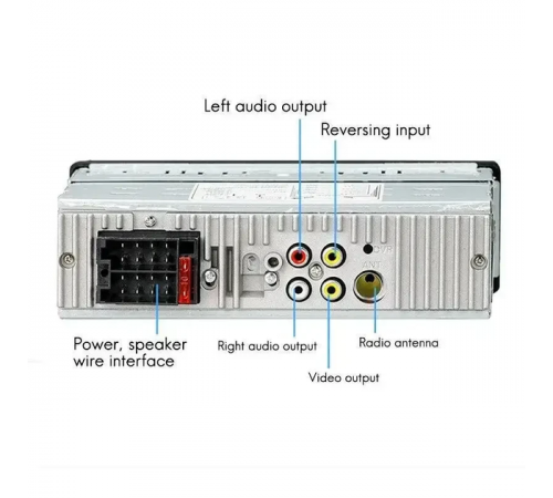 Автомагнитола 4026 BT Touch с экраном 4.1" ISO 1Din MP5 Bluetooth USB FM microSD
