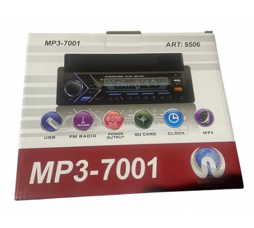 Автомагнітола MP3 7001 BT з утримувачем для телефону за 847 грн