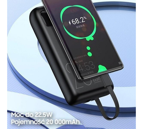 Моб. Зарядка POWER BANK AWEI P13K 22,5W 20000mah/ 9610 (40)