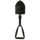 Лопата туристична багатофункціональна Shovel 009, міні лопата для кемпінгу, саперна лопата. WJ-952 Колір: чорний