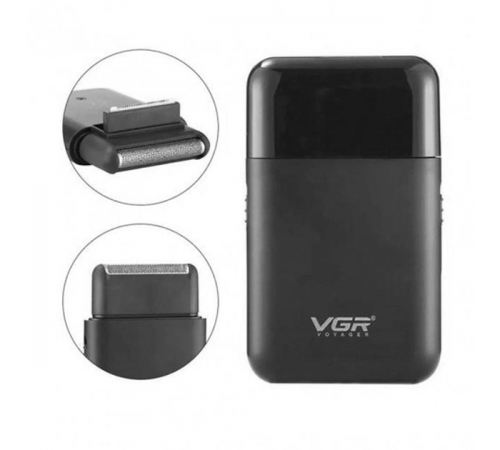 Электробритва VGR V 390 mini шейвер для сухого и влажного бритья, Waterproof (80)