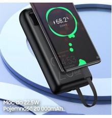 Моб. Зарядка POWER BANK AWEI P13K 22,5W 20000mah/ 9610 (40)
