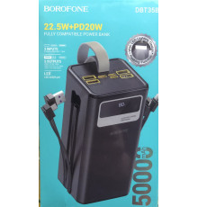Моб. Заряджання BOROFONE POWER BANK 50000MAH DBT35 B/ 1420 (18)