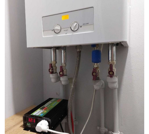 ДБЖ Перетворювач напруги автомобільний Wimpex WX 3200 USB, інвертор з UPS і зарядкою 1000Wat