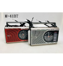 Радиоприемник аккамуляторный bluetooth M 41BT/ 9671 /USB+SD (30)