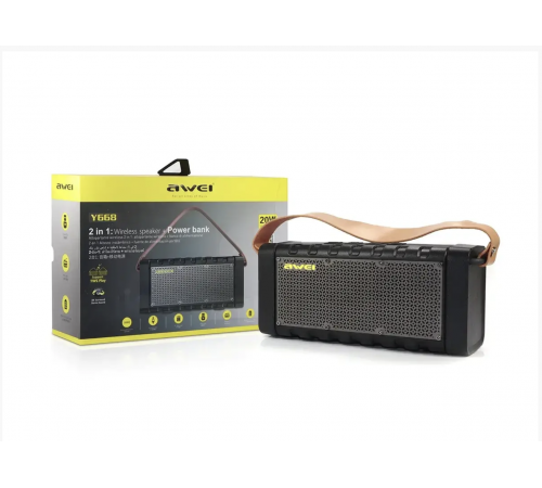 Мінідинамік Bluetooth AWEI Y668/ 8753 (10)